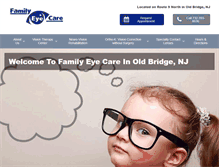 Tablet Screenshot of newjerseyeyesite.com